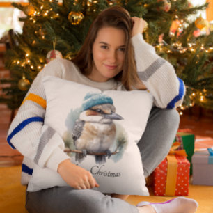 Cojín Decorativo Winter Kookaburra Deseos, personalizado