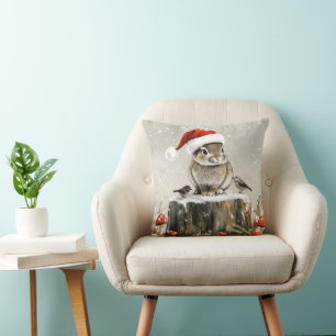Cojín Decorativo Winter Santa Bunny Wonderland