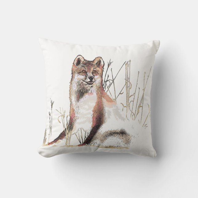 Cojín Decorativo Winter Wolf (Anverso)