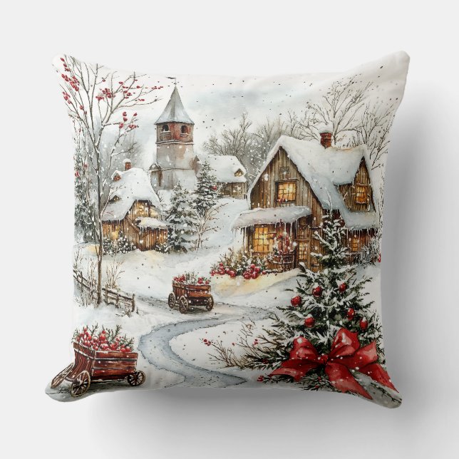 Cojín Decorativo Winter Wonderland (Anverso)