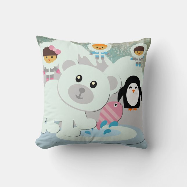 Cojín Decorativo Winter Wonderland MOJO Pillow (Anverso)