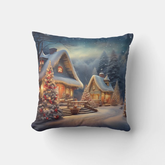 Cojín Decorativo Winter Wonderland navidades (Anverso)