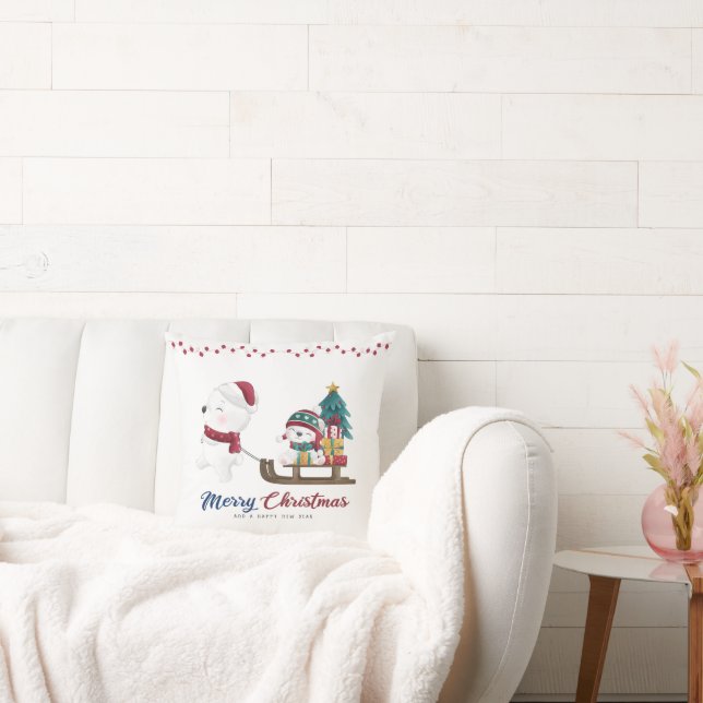 Cojín Decorativo Winter Wonderland Pillow Cover | Holiday Vibes (Sofá)