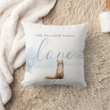 Winter Woodland Scene Fox