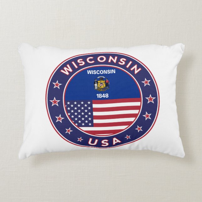 Cojín Decorativo Wisconsin (Anverso)