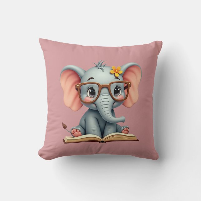 Cojín Decorativo Wise Baby Elephant (Anverso)