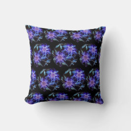 Cojín Decorativo Wisps etéreos: Cushion Kirlian de diseño