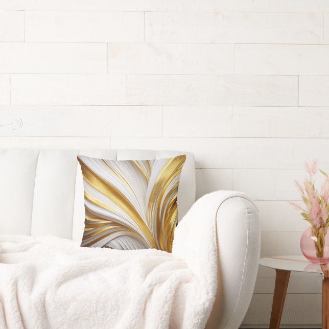 Cojín Decorativo Wit Goud Retro Kussen (Sofá)