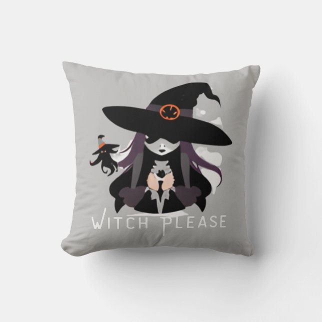 Cojín Decorativo Witch Face (Anverso)