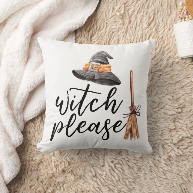 Cojín Decorativo Witch Please Halloween (Manta)
