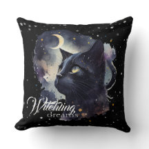 Witchams Dreams Black Cat and Stars