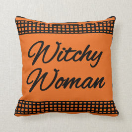 Cojín Decorativo Witchen Woman Halloween Pillow