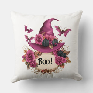 Cojín decorativo Witchy Skull Halloween