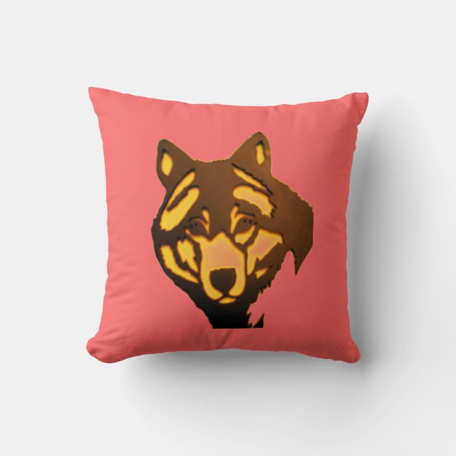 Cojín Decorativo Wolf Pillow (Anverso)