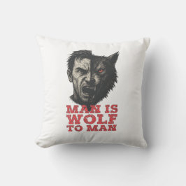 Cojín Decorativo Wolf to Man