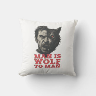 Cojín Decorativo Wolf to Man