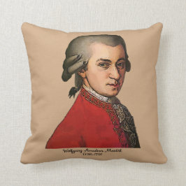 Cojín Decorativo Wolfgang Amadeus Mozart