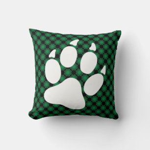 Cojín Decorativo Wolfstatze de cachorro de lobo