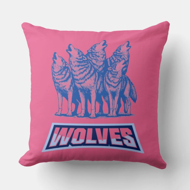 Cojín decorativo Wolves (Anverso)