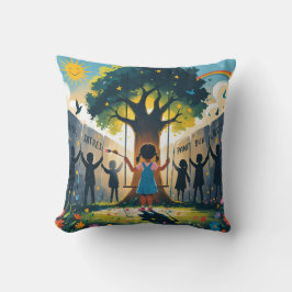 Cojín Decorativo women llegging covered kids dreams