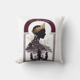 Cojín Decorativo Womens Day Strength Legacy, Women Empowerment Gift