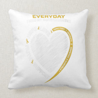 Cojín Decorativo Womens Gold Memory Of My Granddaughter Childhood