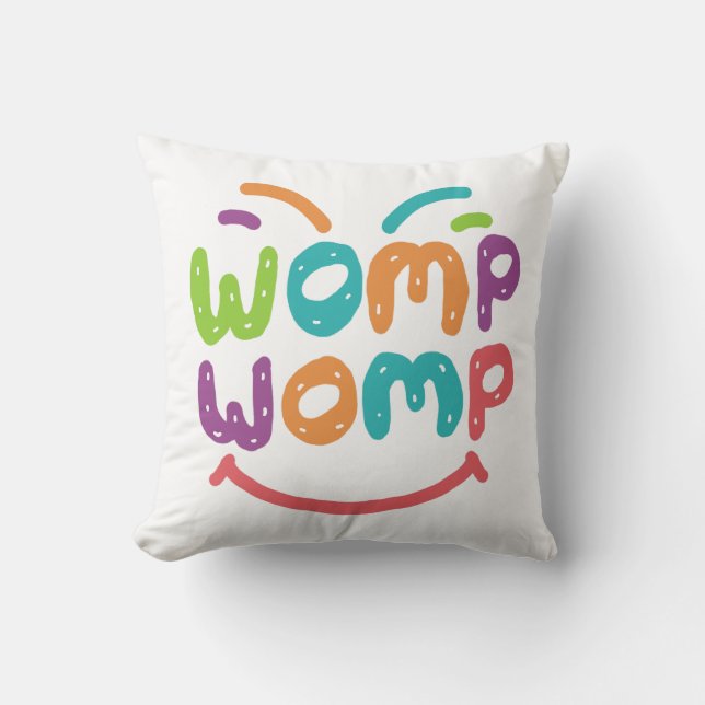 Cojín Decorativo Womp Womp (Anverso)