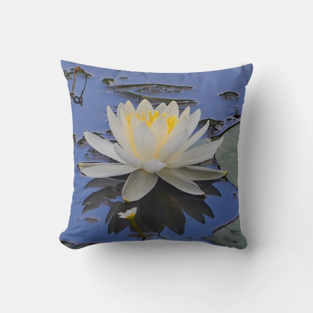 Cojín Decorativo Wondrous Water Lily Pillow (Anverso)