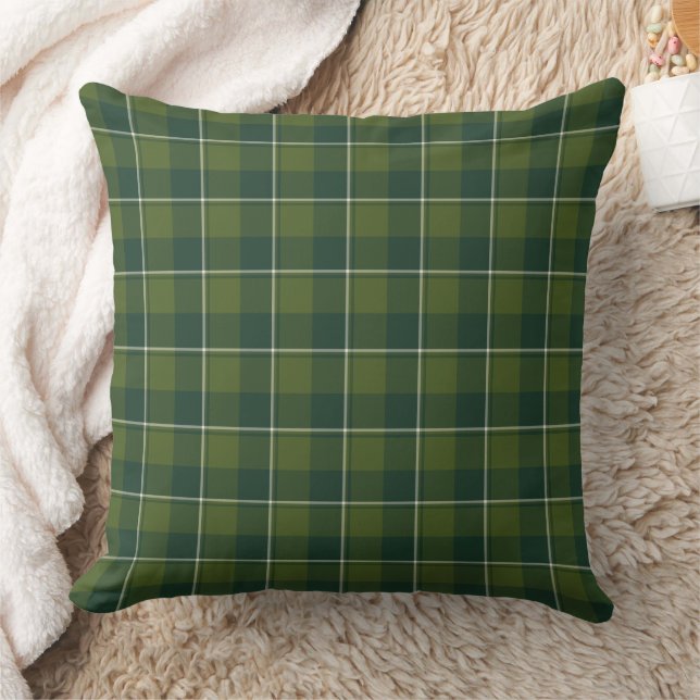 Cojín Decorativo Woodland and Evergreen Plaid (Manta)