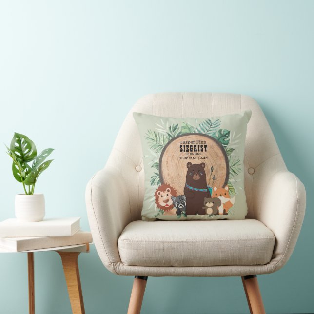 Cojín Decorativo Woodland Birth Pillow (Silla)