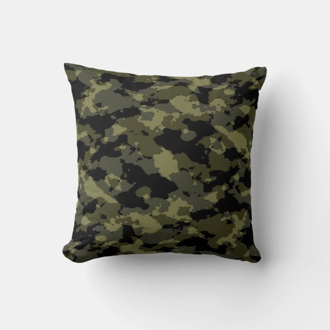 Cojín Decorativo Woodland Camo Pillow (Anverso)