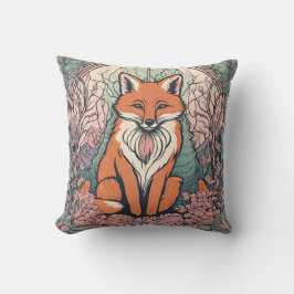 Cojín Decorativo Woodland Fox D14 encantada