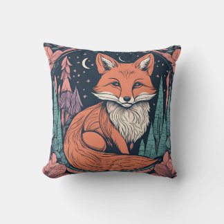 Cojín Decorativo Woodland Fox D20 encantada