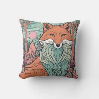 Cojín Decorativo Woodland Fox D2 encantado