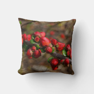 Cojín Decorativo Woody Red Blooms