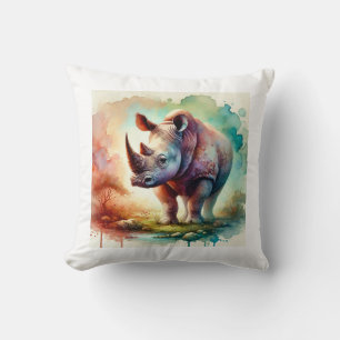 Cojín Decorativo Woolly Rhinoceros Serenity 240824AREF117 - Waterco