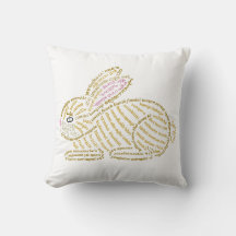 Wor(l)d Conejo Pillow