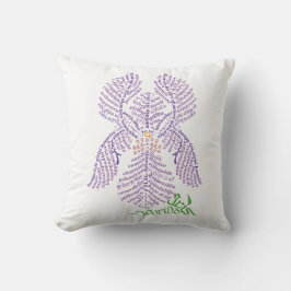 Cojín Decorativo World Word Iris Pillow