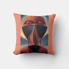 Cojín Decorativo Wow Ken Gage Psychedelic Sci-Fi