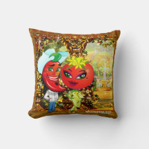 WQ PILLOW SM: Tardes de Saucy Tomate Pimienta Cali