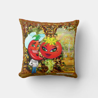Cojín Decorativo WQ PILLOW SM: Tardes de Saucy Tomate Pimienta Cali