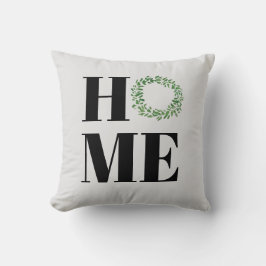 Cojín decorativo Wreath de bienvenida a casa