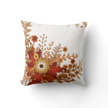 Wreath otoño con flores