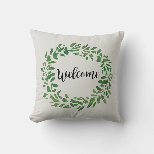 Cojín Decorativo Wreath Wreath Paining Pillow (Anverso)