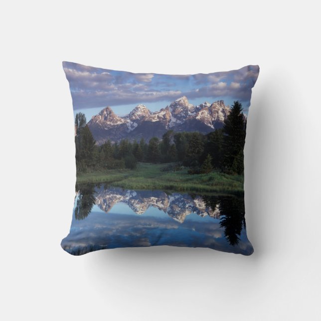 Cojín Decorativo Wyoming, Parque Nacional Grand Teton 4 (Anverso)