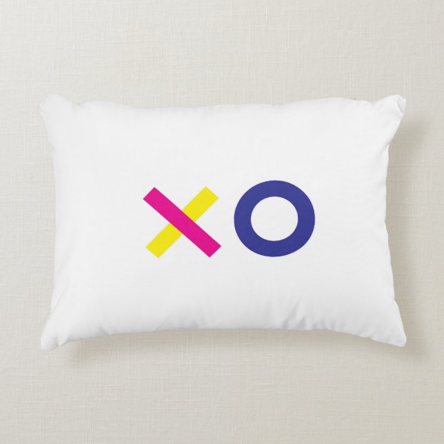 Cojín decorativo XO (Anverso)