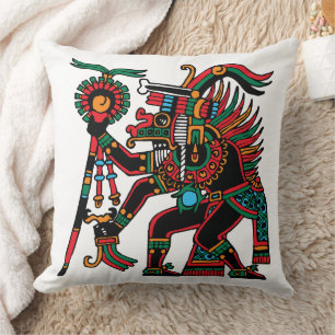 Cojín Decorativo Xolotl - Dios de la Estrella de la Noche