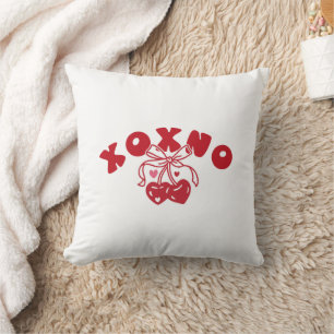 Cojín Decorativo XOXNO Anti Corazón de San Valentín Coquette de Cer