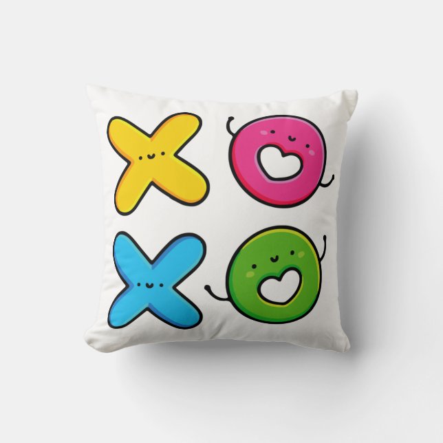 COJÍN DECORATIVO XOXO (Anverso)