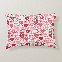 Cojín Decorativo XOXO & Siempre Mío San Valentín